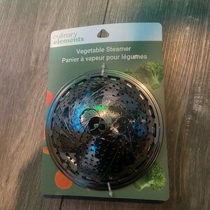 Culinary Elements Black Vegetable Steamer